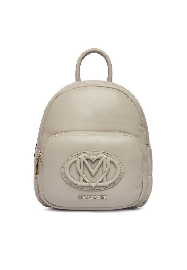 Love Moschino - Plecak LOVE MOSCHINO. Kolor: szary