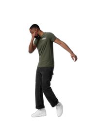 T-shirt o wąskim kroju Lonsdale Elmdon. Kolor: zielony, biały, wielokolorowy #1