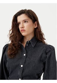 Karl Lagerfeld Jeans Sukienka jeansowa A1W13004 Czarny Regular Fit. Kolor: czarny. Materiał: bawełna #3