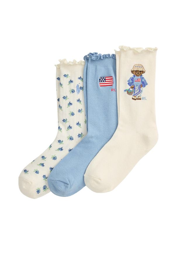 Skarpety długie Polo Ralph Lauren. Wzór: kolorowy