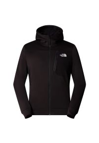 Bluza The North Face Mountain Athletics 0A893QJK31 - czarna. Kolor: czarny. Materiał: polar, poliester. Wzór: aplikacja