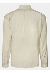 Lindbergh Koszula 30-203174 Beżowy Slim Fit. Kolor: beżowy. Materiał: bawełna