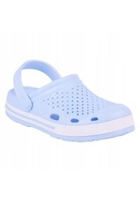 Chodaki sportowe damskie Coqui Lindo. Kolor: różowy, niebieski, wielokolorowy, biały. Styl: sportowy #1