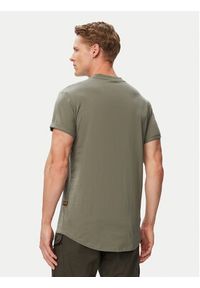 G-Star RAW - G-Star Raw T-Shirt Lash D16396-B353 Szary ciemny Regular Fit. Kolor: szary. Materiał: bawełna #5