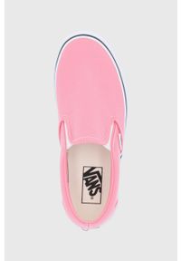 Vans Tenisówki damskie kolor różowy. Nosek buta: okrągły. Kolor: różowy. Materiał: guma #3