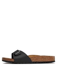 Birkenstock Klapki Madrid 0040793 Czarny. Kolor: czarny. Materiał: skóra #6