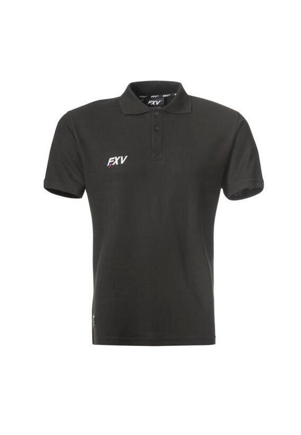FORCE XV - Polo Force XV classic force. Typ kołnierza: polo. Kolor: czarny. Materiał: materiał. Styl: klasyczny, elegancki