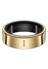 SAMSUNG - Samsung Galaxy Ring rozmiar 10 Tytan Złoty. Kolor: złoty. Materiał: skóra. Styl: casual, klasyczny #6