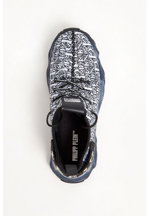 Philipp Plein - Sneakersy PHILIPP PLEIN. Zapięcie: pasek. Materiał: skóra. Wzór: aplikacja