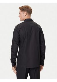 Versace Jeans Couture Koszula 79GALKS2 CN00K Czarny Slim Fit. Kolor: czarny. Materiał: bawełna #5