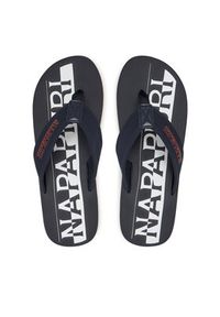 Napapijri Japonki Elm NP0A4IQU Granatowy. Kolor: niebieski. Materiał: materiał #3