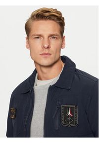 Aeronautica Militare Kurtka bomber 242AB2106CT3151 Granatowy Regular Fit. Kolor: niebieski. Materiał: syntetyk