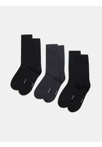 Sinsay - Długie skarpety 3 pack - wielobarwny #1