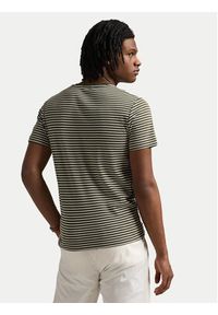 Polo Ralph Lauren T-Shirt 710961128001 Brązowy Custom Fit. Typ kołnierza: polo. Kolor: brązowy. Materiał: bawełna #3