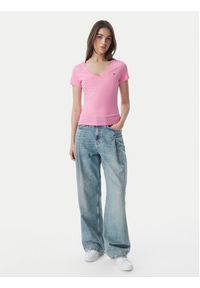 Tommy Jeans Komplet t-shirtów DW0DW21367 Kolorowy Slim Fit. Materiał: bawełna. Wzór: kolorowy #4