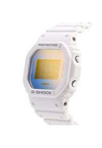 G-Shock Zegarek Beach Time Lapse DW-5600TL-7ER Biały. Kolor: biały. Materiał: syntetyk #5