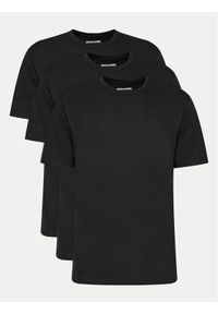 Jack & Jones - Jack&Jones Komplet 3 t-shirtów Under 12248076 Czarny Standard Fit. Kolor: czarny. Materiał: syntetyk