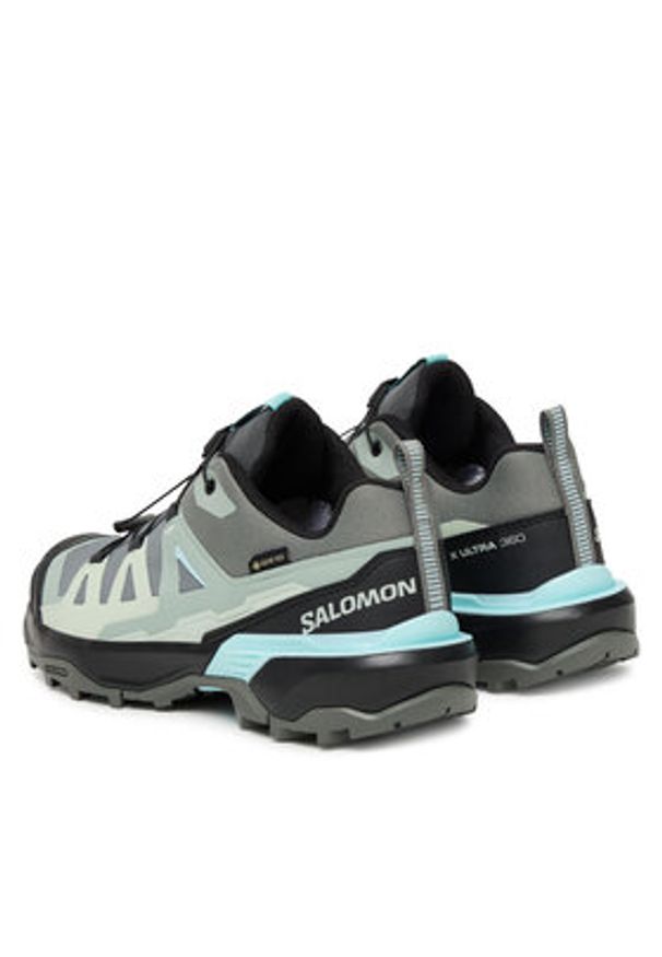 salomon - Salomon Trekkingi X Ultra 360 Gore-Tex L47742500 Szary. Kolor: szary. Materiał: materiał