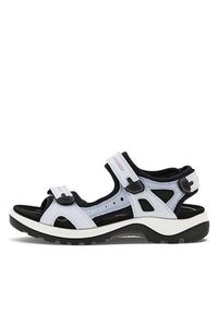 ecco - ECCO Sandały OFFROAD 06956360563 Niebieski. Kolor: niebieski. Materiał: skóra