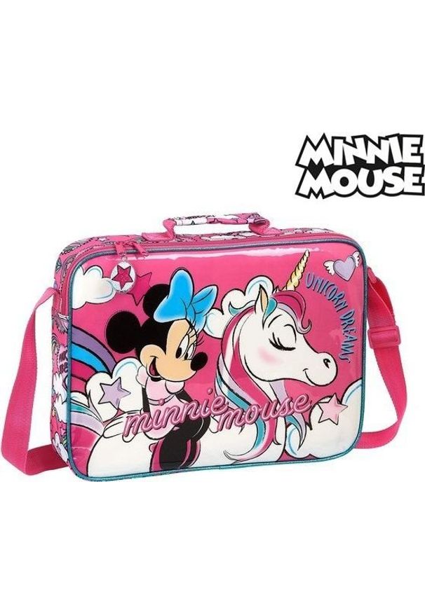 Minnie Aktówka Minnie Mouse Unicorns Różowy (6 L). Kolor: różowy. Wzór: motyw z bajki