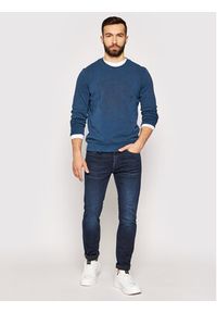 TOMMY HILFIGER - Tommy Hilfiger Jeansy Core Bleecker MW0MW15593 Granatowy Slim Fit. Kolor: niebieski