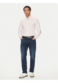 BOSS Koszula Rickert 50519707 Różowy Regular Fit. Kolor: różowy. Materiał: bawełna #3