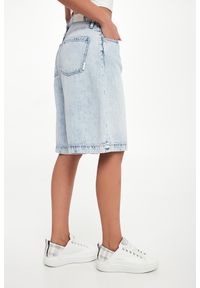 Armani Exchange - Bermudy damskie jeansowe ARMANI EXCHANGE. Materiał: jeans #4