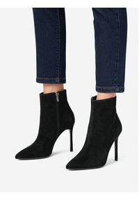 Eva Minge Botki EO-ELAINA-E123-02B Czarny. Kolor: czarny. Materiał: skóra, zamsz #2