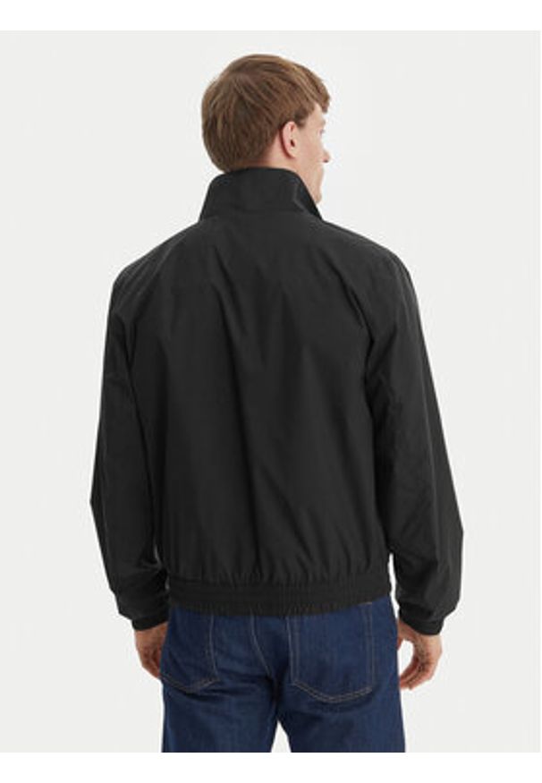 Calvin Klein Jeans Kurtka przejściowa Harrington LV04RF520G Czarny Regular Fit. Kolor: czarny. Materiał: syntetyk