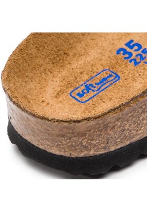 Birkenstock Klapki Florida Bs 0554713 Granatowy. Kolor: niebieski. Materiał: skóra