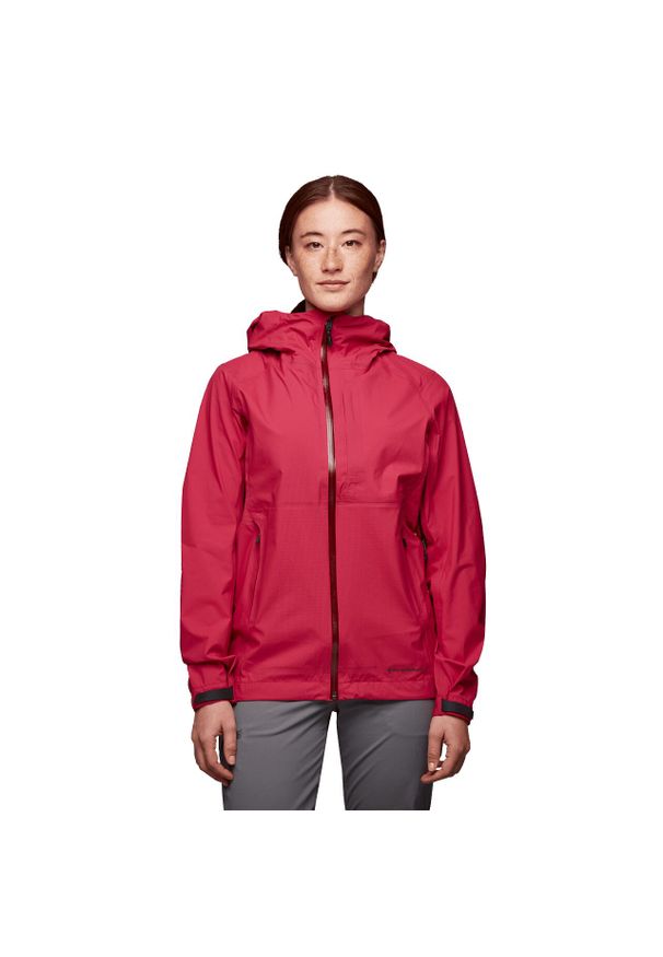Kurtka przejściowa damska Black Diamond Highline Strech Shell. Kolor: czerwony. Sport: wspinaczka