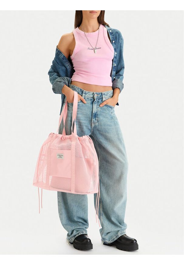 Guess Jeans Torebka WBEO-GUESS-M-003-09 Różowy. Kolor: różowy
