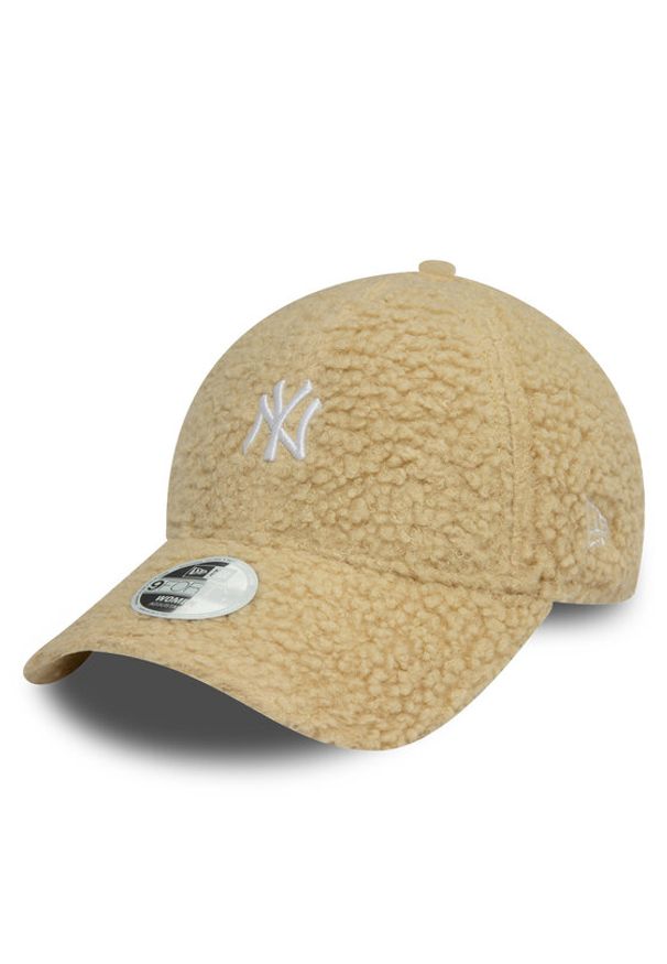 New Era Czapka z daszkiem Borg New York Yankees 9FORTY 60580741 Beżowy. Kolor: beżowy. Materiał: materiał, poliester