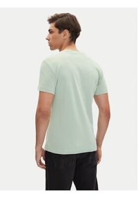 Mustang T-Shirt Allen 1016486 Zielony Slim Fit. Kolor: zielony. Materiał: bawełna