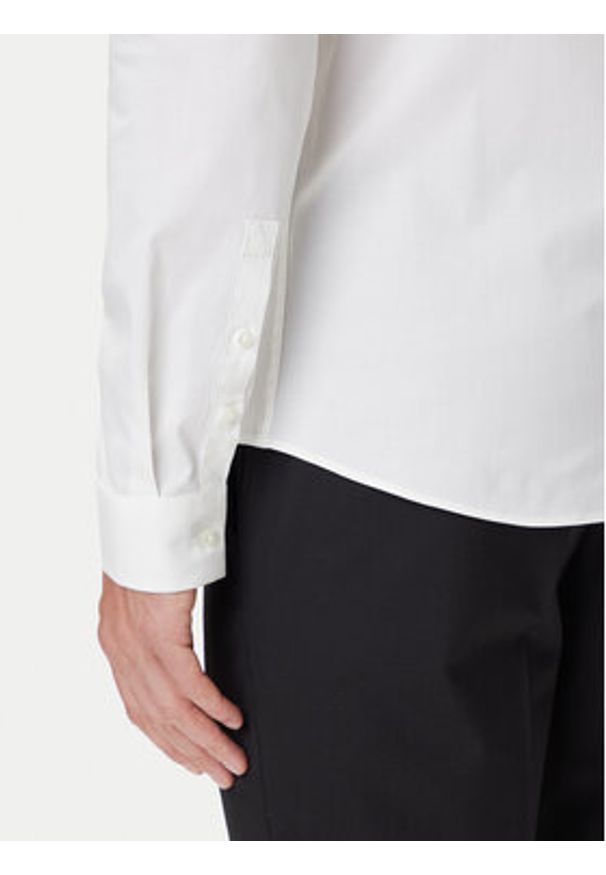 Hugo - HUGO Koszula Ero3 50475678 Biały Extra Slim Fit. Kolor: biały. Materiał: bawełna