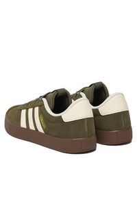 Adidas - adidas Sneakersy Vl Court 3.0 KJ6805 Khaki. Kolor: brązowy. Materiał: skóra, zamsz #2