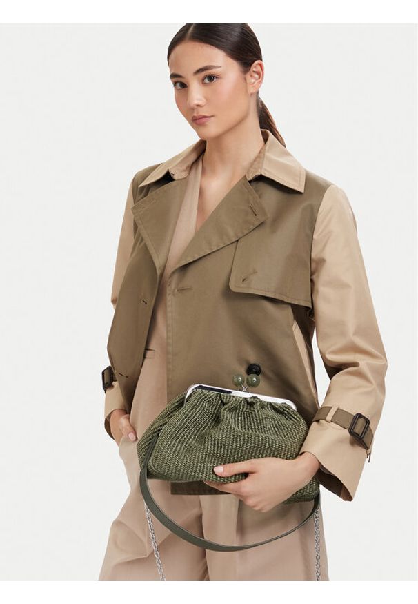 Weekend Max Mara Torebka 2615511105650 Zielony. Kolor: zielony