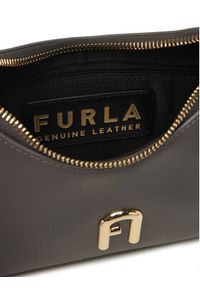 Furla Torebka Diamante WB00863 AX0733 BG 4283S 1007 Szary. Kolor: szary. Materiał: skórzane #5