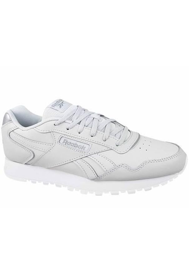 Buty do chodzenia damskie Reebok Glide. Kolor: biały. Materiał: skóra. Szerokość cholewki: normalna. Sport: turystyka piesza