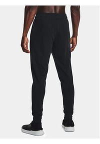 Under Armour Spodnie dresowe Ua Rival Terry Jogger 1380843-001 Czarny Fitted Fit. Kolor: czarny. Materiał: bawełna #3