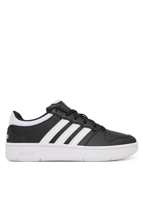 Adidas - adidas Sneakersy Hoops Classic J KI1072 Czarny. Kolor: czarny. Materiał: skóra