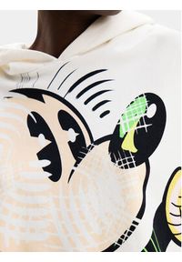 Desigual Bluza MONSIEUR CHRISTIAN LACROIX Mickey Cubist 24SWSK57 Biały Oversize. Kolor: biały. Materiał: bawełna #4