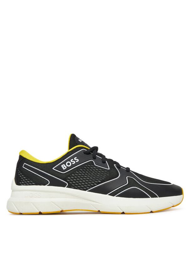 BOSS - Boss Sneakersy 50498933 Czarny. Kolor: czarny. Materiał: materiał