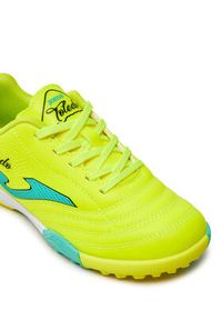 Joma Buty do piłki nożnej Toledo Jr Turf TOJW2411TF Żółty. Kolor: żółty. Materiał: skóra