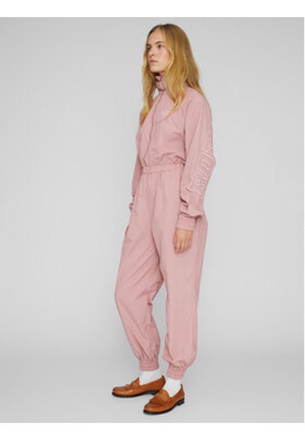 ROTATE Kombinezon Cliera RT495 Różowy Slim Fit. Kolor: różowy. Materiał: syntetyk