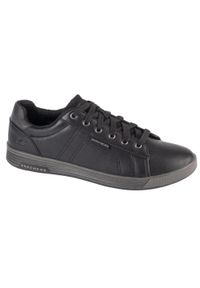 skechers - Buty sportowe Sneakersy męskie, Cavell - Hensley. Kolor: czarny. Sport: turystyka piesza #1