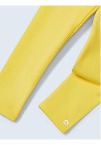 Mayoral Legginsy 748 Żółty. Kolor: żółty. Materiał: bawełna