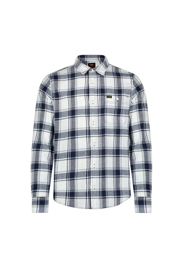 Lee - MĘSKA KOSZULA KRATA LEE LEESURE SHIRT CLOUD CHECK 112355714
