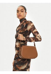 MICHAEL Michael Kors Torebka Lydia 30R5GL0M2L Brązowy. Kolor: brązowy. Materiał: skórzane