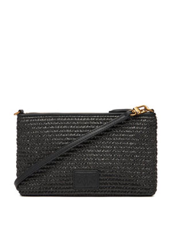Pinko - PINKO Torebka Flat Horizontal Mini PE 25 PCPL 104277 A2CF Czarny. Kolor: czarny